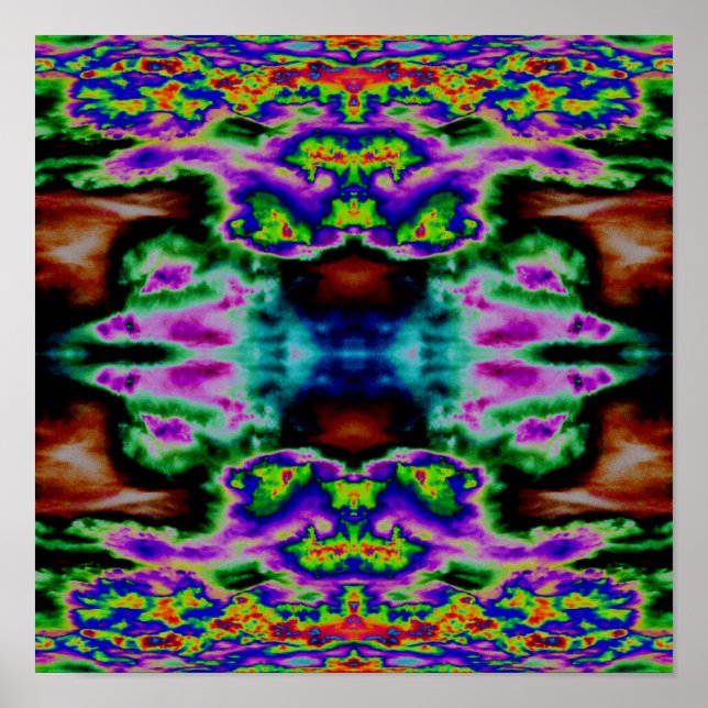 kosmisches Gedankenposter Poster (Vorne)