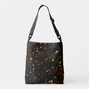 Kosmisches Gold Star Crossbody Tote Stylische Tasc Tragetaschen Mit Langen Trägern