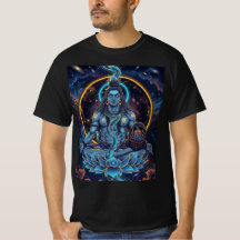 Kosmisches Herr Shiva Meditation Astronaut Fantasy