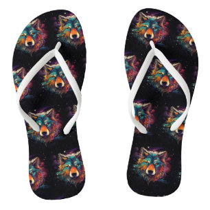 Kosmisches Howl Flip Flops