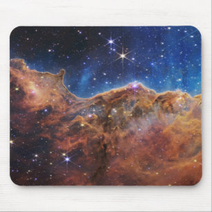 Kosmisches Kliff Carina-Nebel Weltraum-Webb-Telesk Mousepad