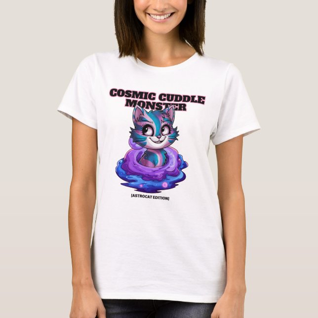 Kosmisches Kuschelmonster T-Shirt (Vorderseite)