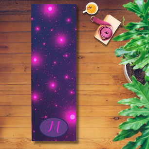 Kosmisches Leuchten Personalisierte Yoga-Matte Yogamatte
