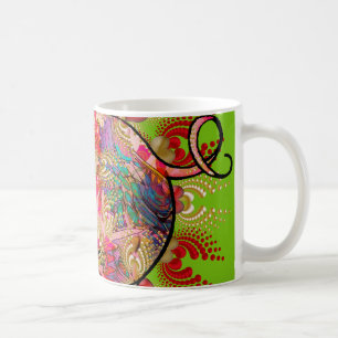 Kosmisches Liebe-Schwein Tasse