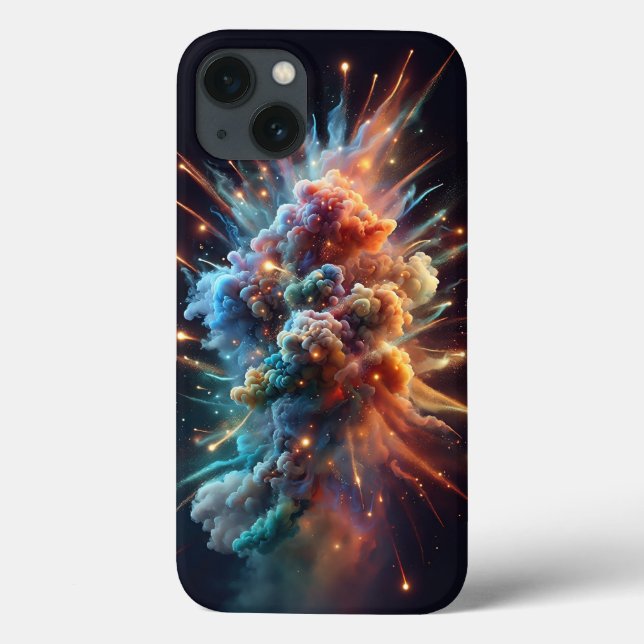 Kosmisches Nebelwolken-Explosion-Handyhülle - Lebe Case-Mate iPhone Hülle (Rückseite)