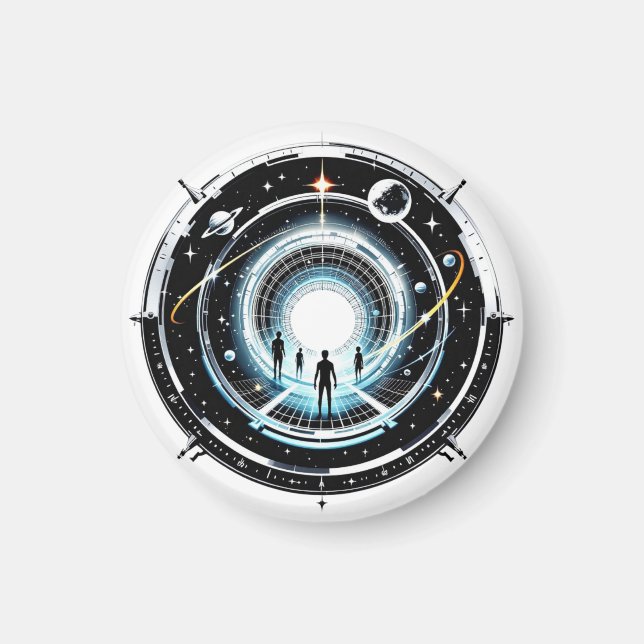 Kosmisches Portal Magnet (Vorne)
