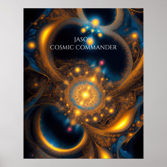 KOSMISCHES PORTAL POSTER (Vorne)