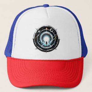 Kosmisches Portal Truckerkappe