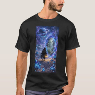 Kosmisches Portal – Wanderer T-Shirt