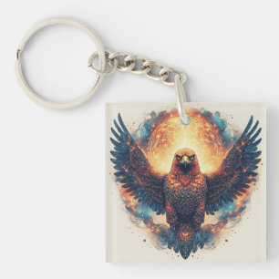 🦅 Kosmisches Prisma Adler Vision Charm 🦅 Schlüsselanhänger