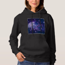 Kosmisches Quallen Erwachsener Pullover Hoodie