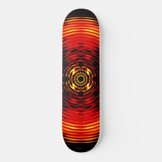 Kosmisches Radskateboard Skateboard (Vorderseite)