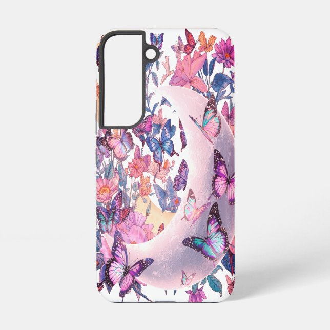 Kosmisches Samsung Case - Night Sky Aesthetic Cove Galaxy Hülle (Rückseite)