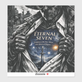 Kosmisches Schwert Fantasy Vinyl-Aufkleber Aufkleber