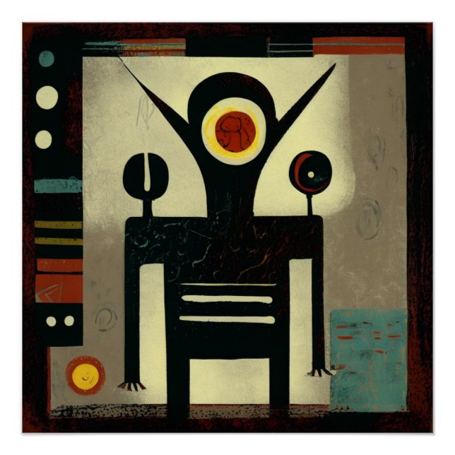 Kosmisches Sentinel Poster (Vorderseite)