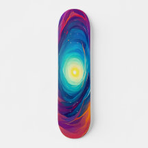 Kosmisches Skateboard