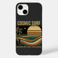 Kosmisches Surf Retro Wave • Vintage Sonnenunterga