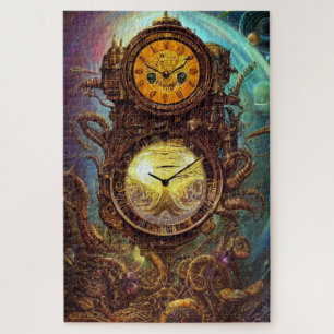 Kosmisches Uhr-Puzzle Puzzle
