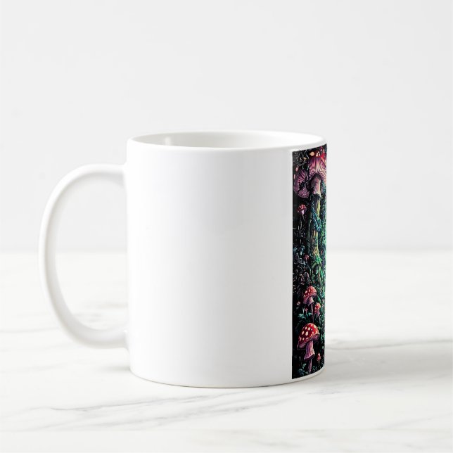 Kosmisches Waldportal – Reise hinter den Schleier Kaffeetasse (Links)
