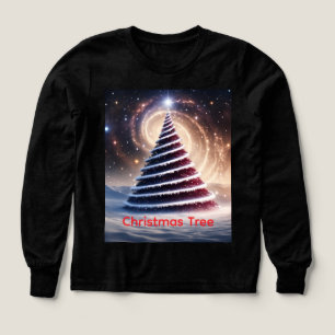 "Kosmisches Weihnachtsspirale — Langarm