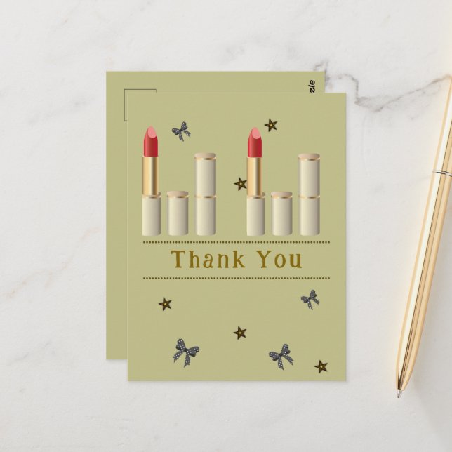 Kosmologe Postkarte (Vorderseite/Rückseite Beispiel)