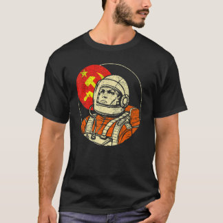 Kosmonaut Astronaut Space Sowjetunion Gewerkschaft T-Shirt