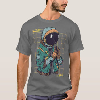 Kosmonaut Astronauten Weltraumraum Premium-T - Shi T-Shirt