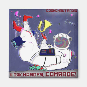 Kosmonaut-Radiomagnet-Arbeits-härterer Kamerad Magnet
