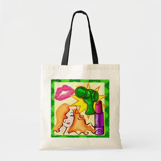 Kosmopolitischer Pop Art GIFT MAKEUP AVON Tragetasche