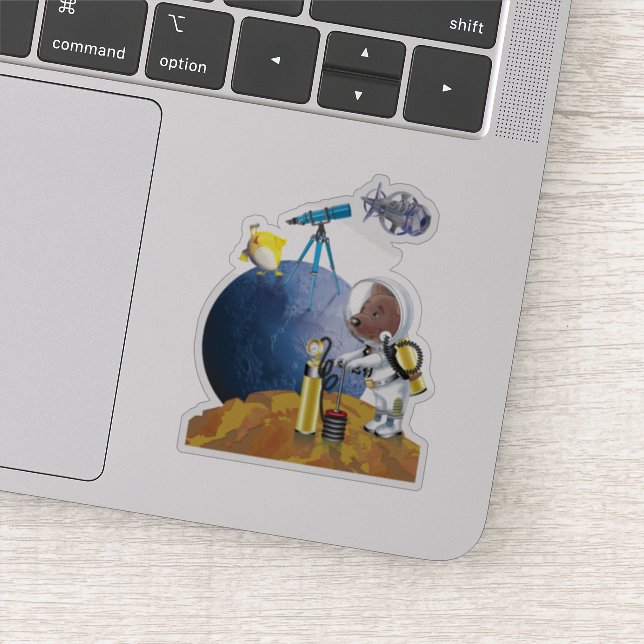 Kosmos Aufkleber (Detail)