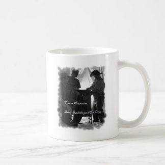 Kosmos-Erntemaschinen-Krawatte Kaffeetasse