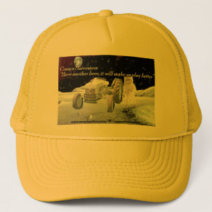 Kosmos-Erntemaschinenbierhut Truckerkappe