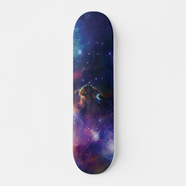 Kosmos-Galaxie-Skateboard Skateboard (Vorne)