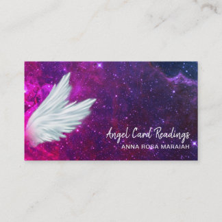 *~* Kosmos Galaxy Angel Wings Stars Universum Visitenkarte