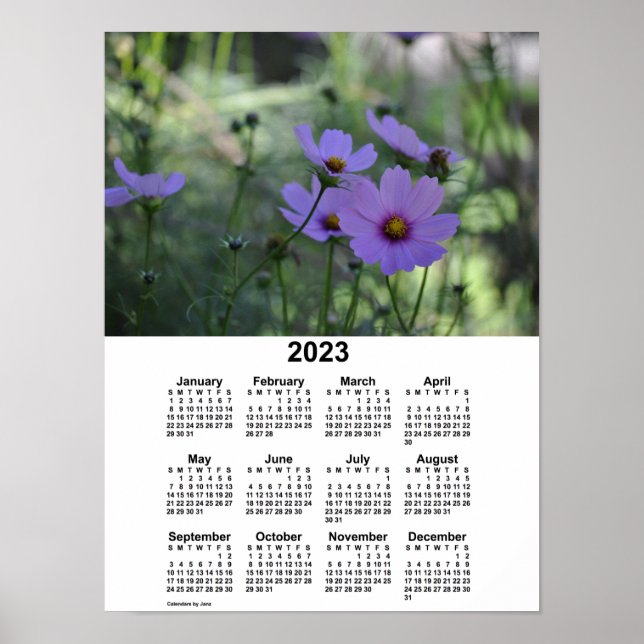 Kosmos-Kalender 2023 von Janz Poster (Vorne)