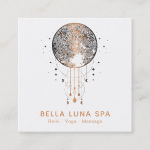 *~* Kosmos-Mondshaman-Monduniversum Quadratische Visitenkarte