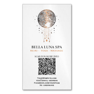 *~* Kosmos Moon Shaman Lunar Universum Magnetische Visitenkarte