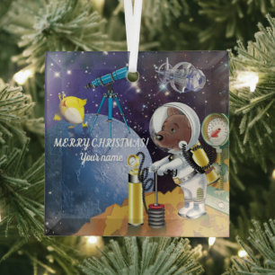 Kosmos Ornament Aus Glas