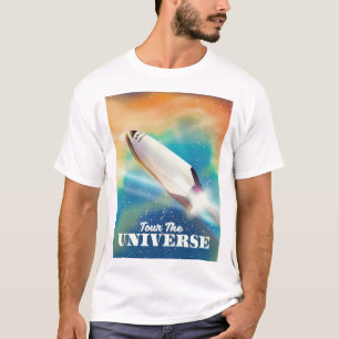 Kosmoskunst von Tour The Universe. T-Shirt