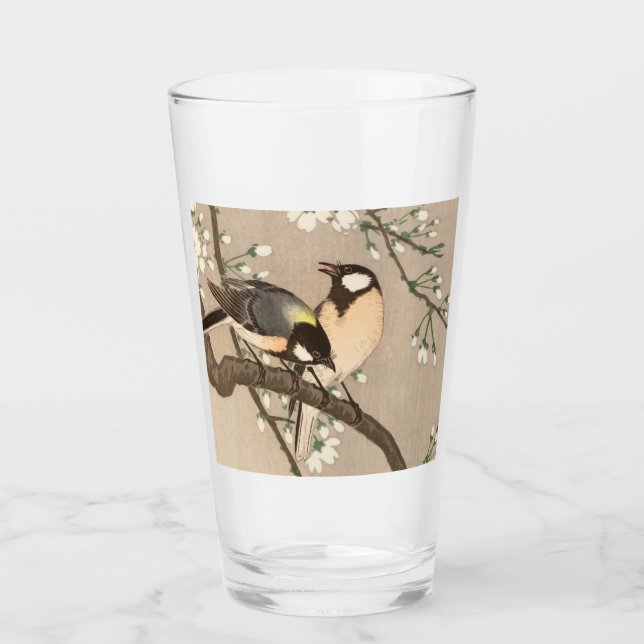 Koson Bird Chickadee Songbird Glas (Vorderseite)