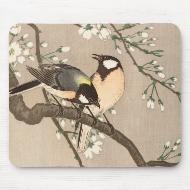 Koson Bird Chickadee Songbird Mousepad (Vorne)