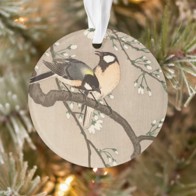 Koson Bird Chickadee Songbird Ornament (Baum)