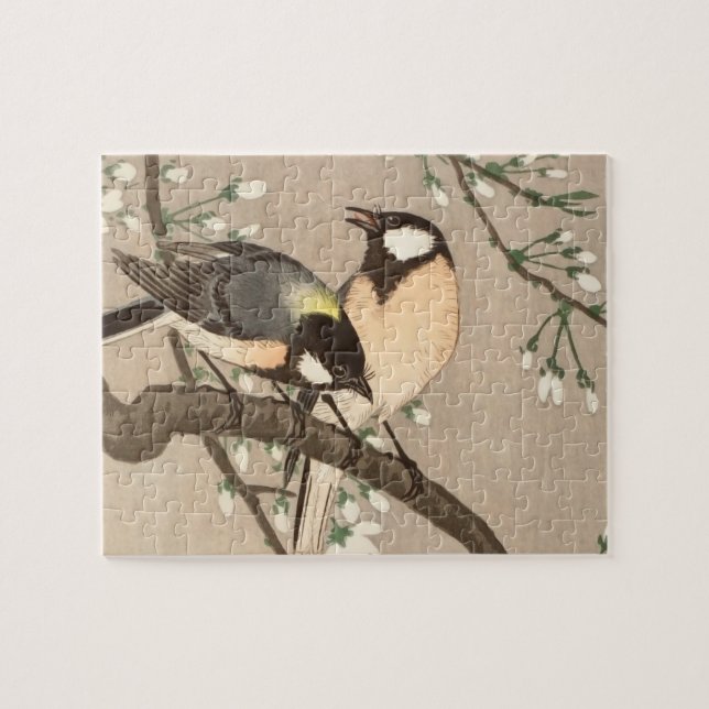 Koson Bird Chickadee Songbird Puzzle (Horizontal)