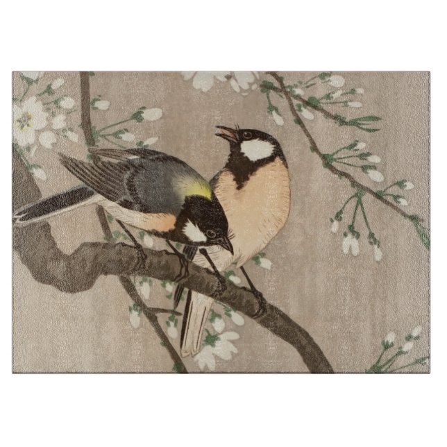 Koson Bird Chickadee Songbird Schneidebrett (Vorderseite)