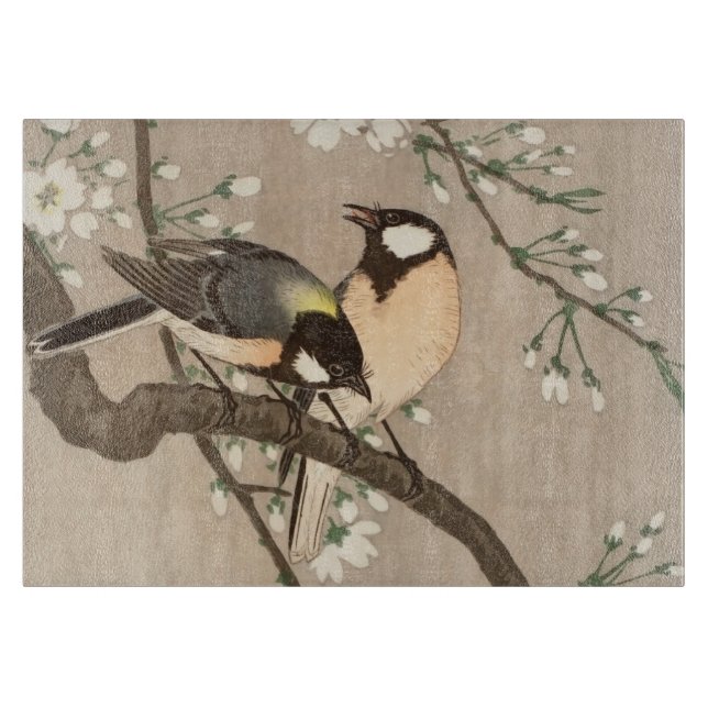 Koson Bird Chickadee Songbird Schneidebrett (Vorderseite)
