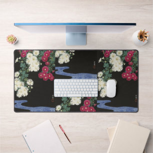 Koson Chrysanthemum Garden Japanische Blume Art Schreibtischunterlage