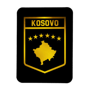 Kosovo-Emblem Magnet