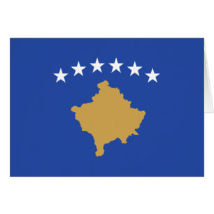 Kosovo-Flagge