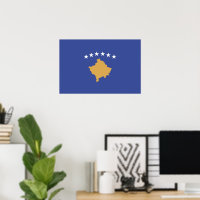 Kosovo-Flagge