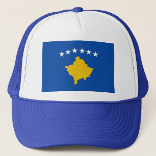 Kosovo-Flaggen-Hut Truckerkappe